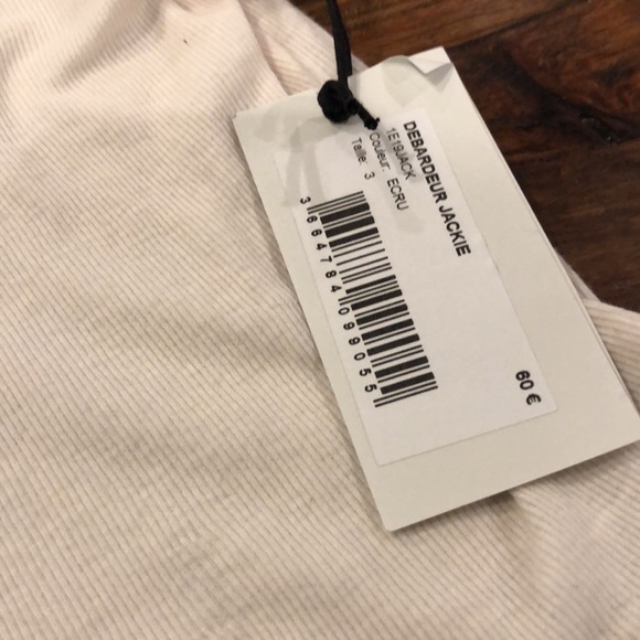 Ba&Sh Debardeur Jackie Ecru Tank Size 3 - Picture 4 of 6